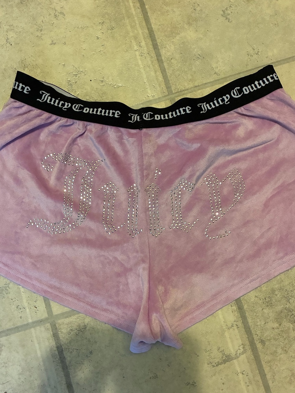 Juicy couture velvet boxers